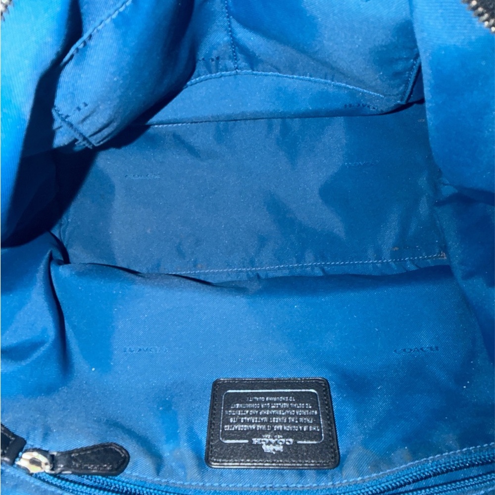 Coach Black and Gray Tote Bag - Picture 3 of 4
